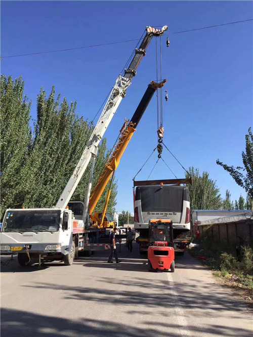 民乐县港口集装箱搬运案例